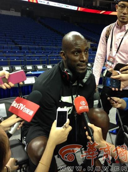NBA中国赛欲打响 加内特称新赛季体能是问题