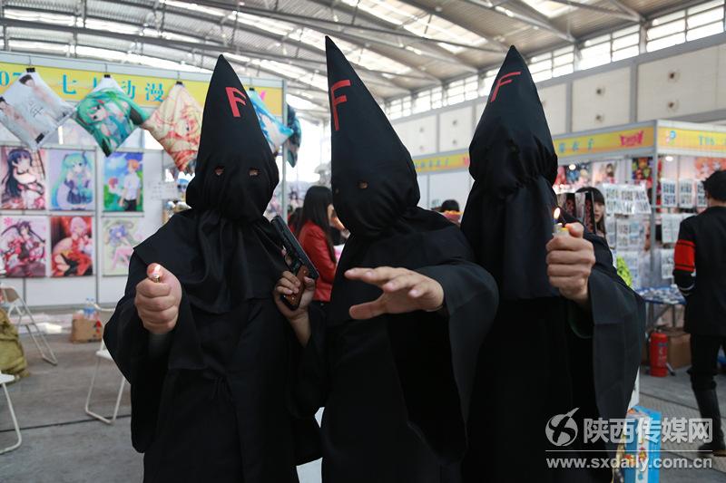 据COSER介绍，FFF团也是网络文化的一种，当记者问及寓意时，他们报以“呵呵”回答。
