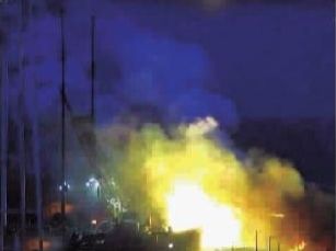 美国“天鹅座”飞船升空6秒爆炸