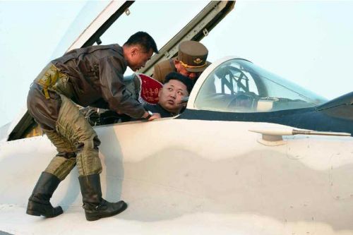 亲自登米格29战机(图)
