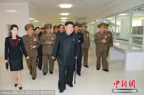 金正恩视察精诚制药综合厂 鼓励药厂研发高效药