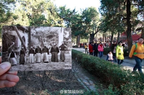 故宫穿越照回到过去引感慨 物是人非事事休