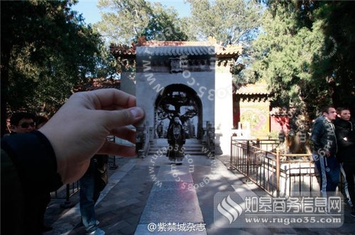 故宫穿越照 弹指一挥间已百年人物恍如隔世