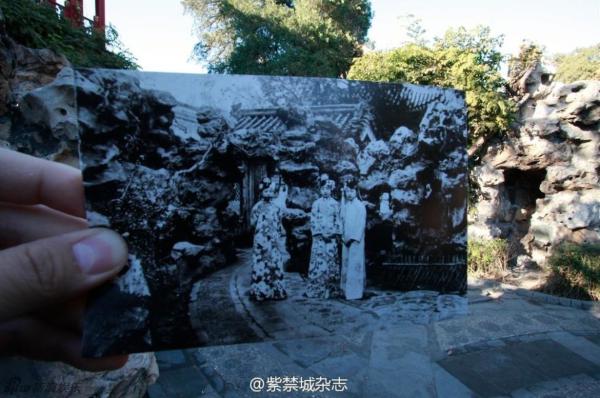 故宫穿越照回到过去引感慨 物是人非事事休