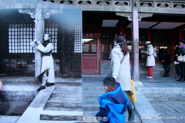 溥仪婉容亮相故宫穿越照 物是人非事事休​