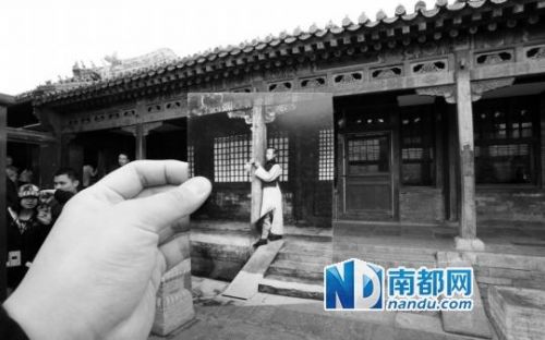 故宫官微晒穿越照 网友评论：毫无违和感有木有