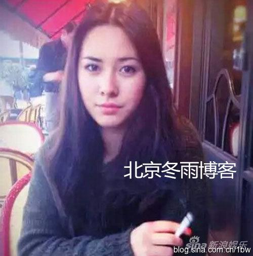 曝姜文20岁混血女儿近照 气质极具明星范