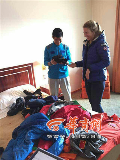 中国耐力王将飞南极 当地称其鞋不合格