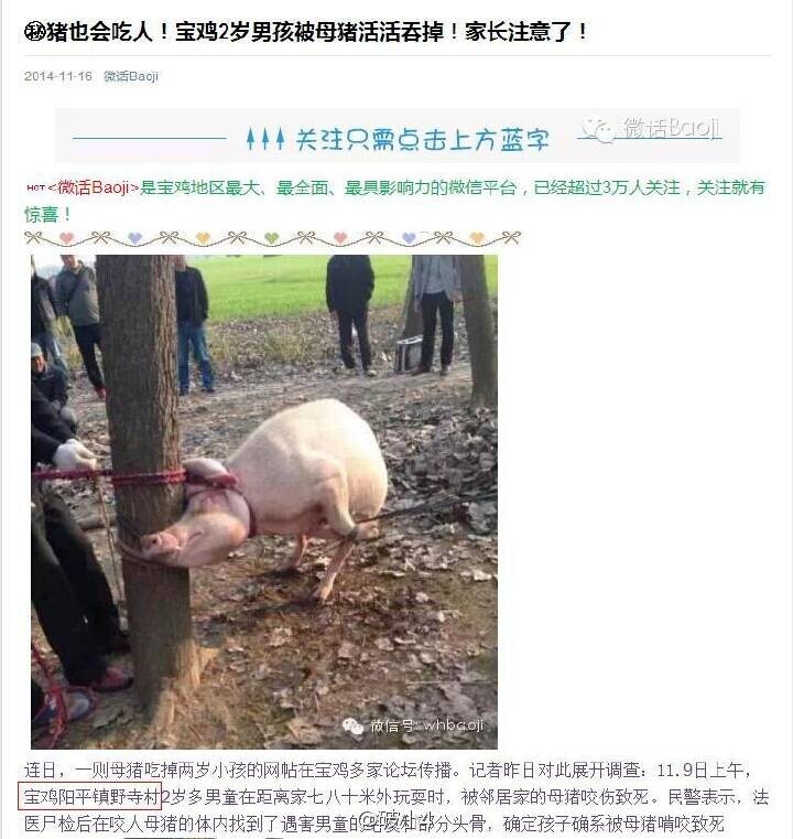 将外地恶性事件“嫁祸”宝鸡 男子传谣被抓