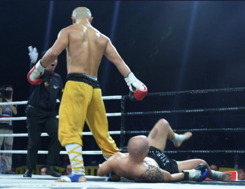 实拍一龙5次击倒mma双料冠军