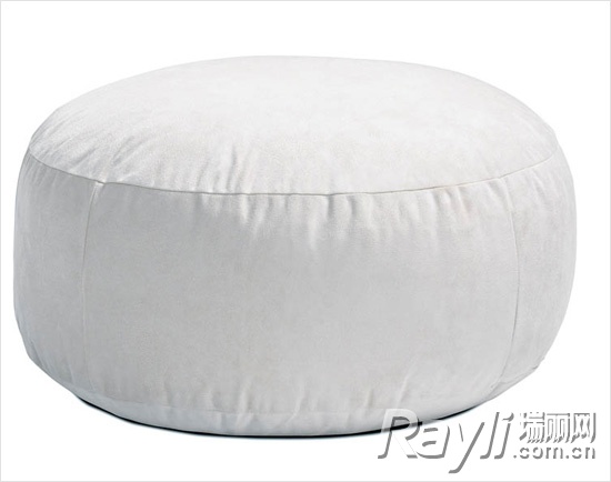BoConcept北欧风情 纯白色坐墩