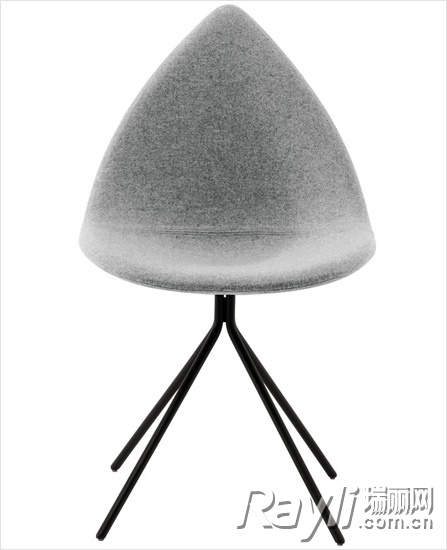 BoConcept北欧风情　灰色椅子