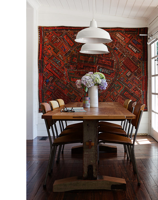 一餐桌一背景 餐厅呼应式装饰18例