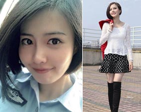 警界高圆圆相似度99％ 又一个女神降生快来围观