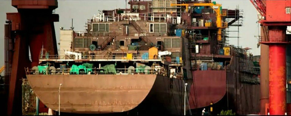 中国万吨级海警船曝光 完成刷漆基本确定加入海警