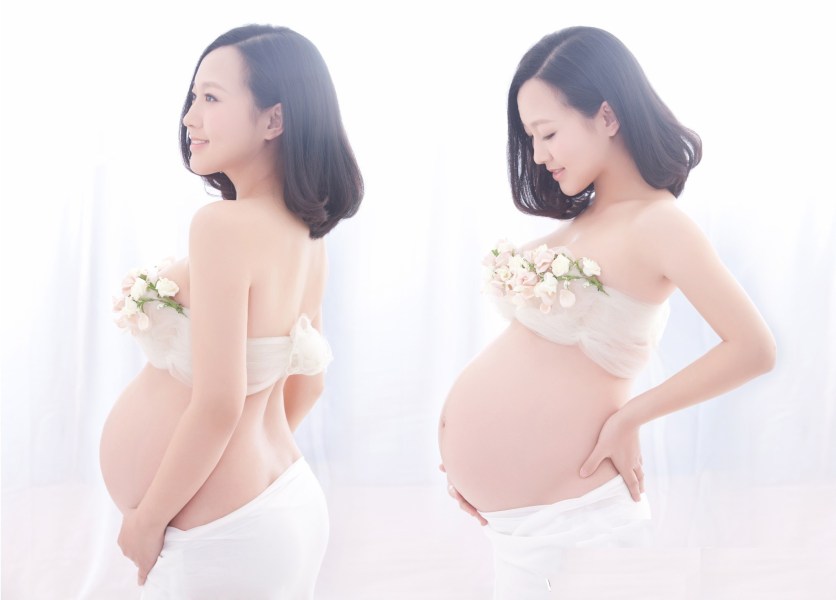 黄小蕾晒半露喂奶照称母乳喂养会疼 与老公闪婚