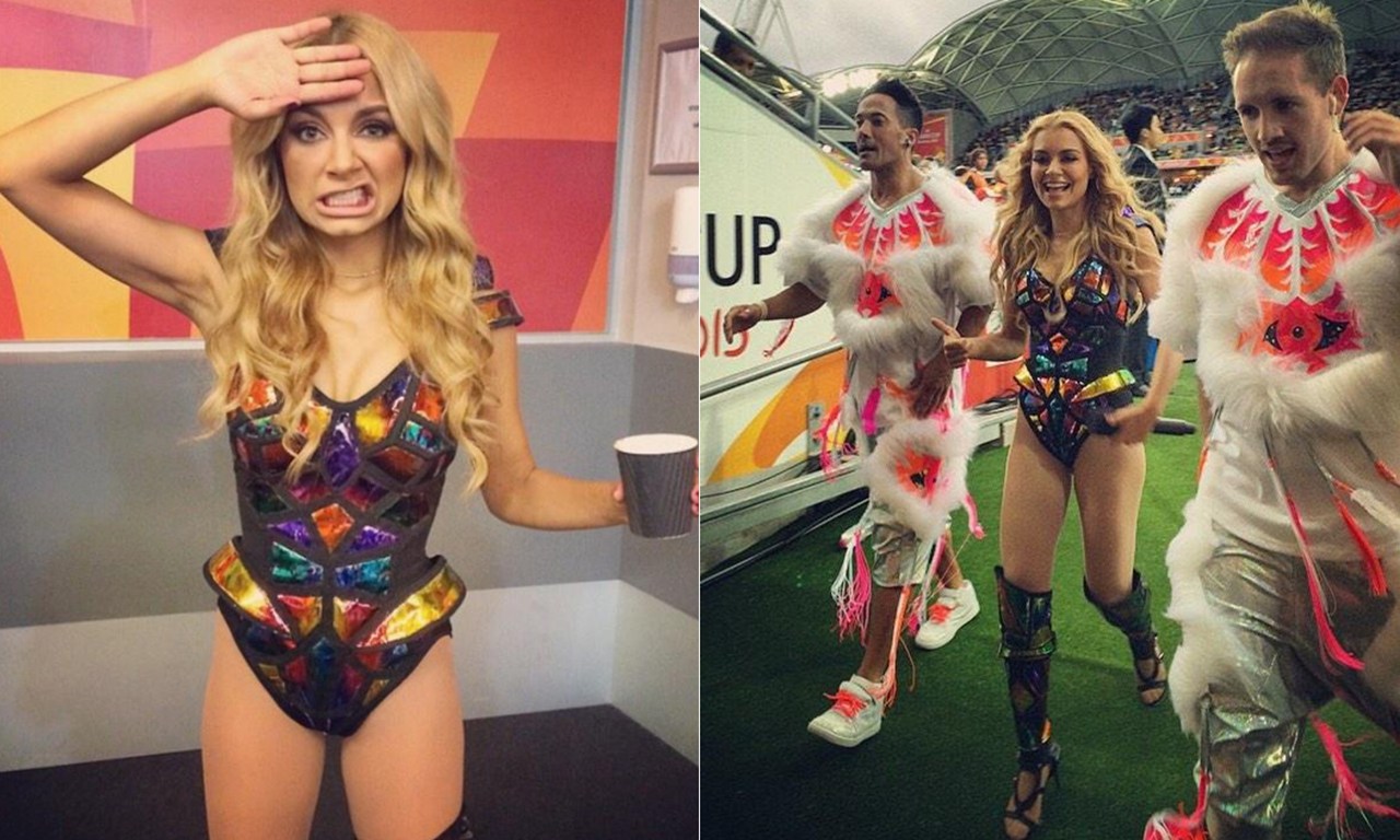 澳洲夏奇拉性感照 亚洲杯开幕式献唱引段暄尖叫