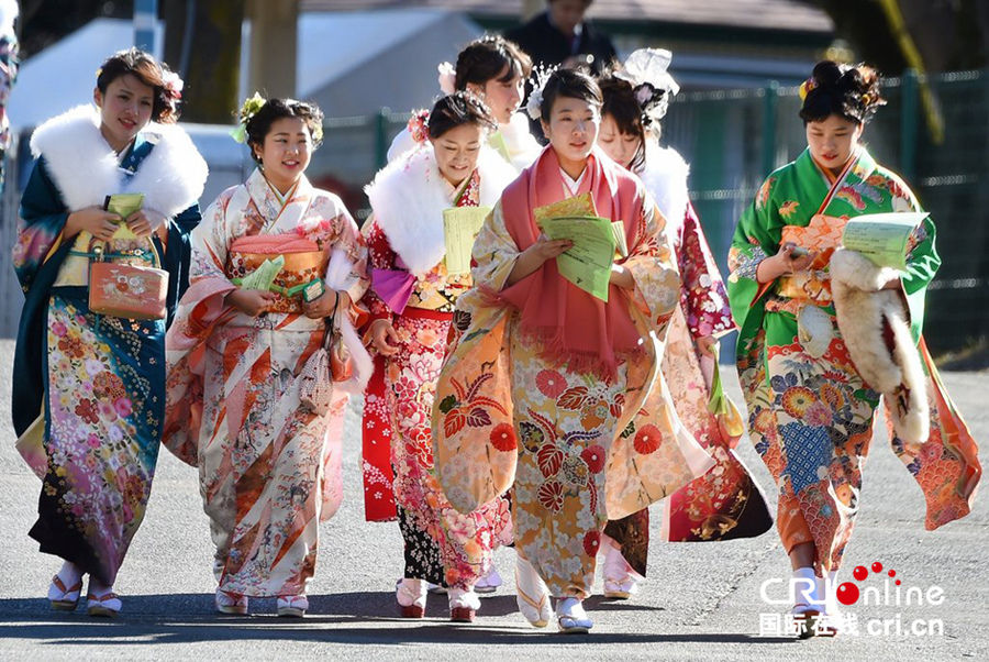 日本少女成人礼 提前一年就开始准备
