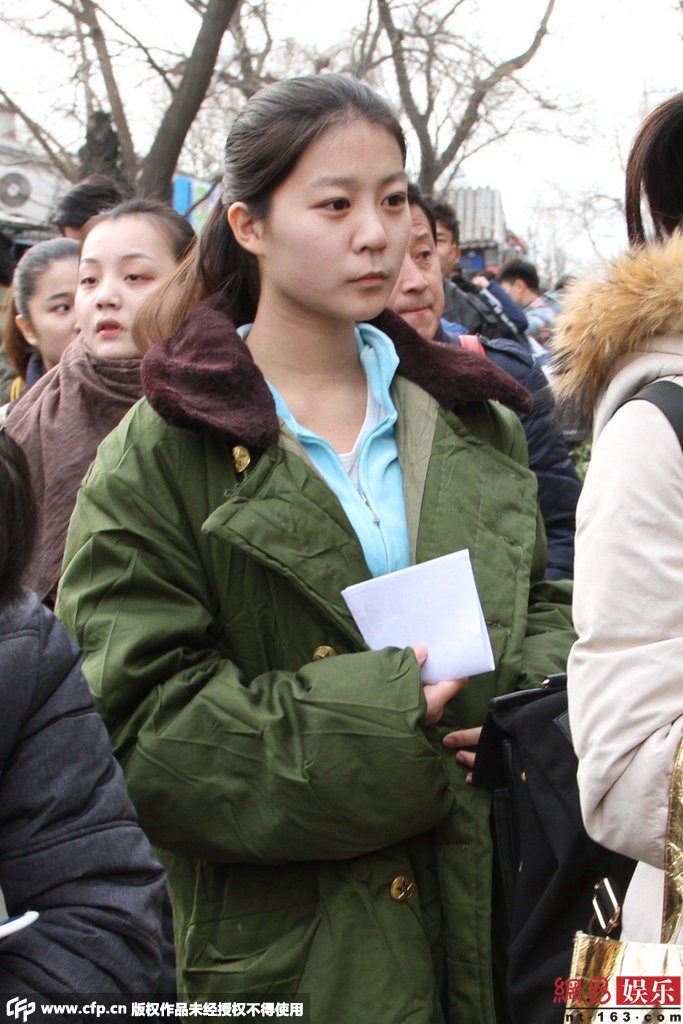 中戏艺考美女图片