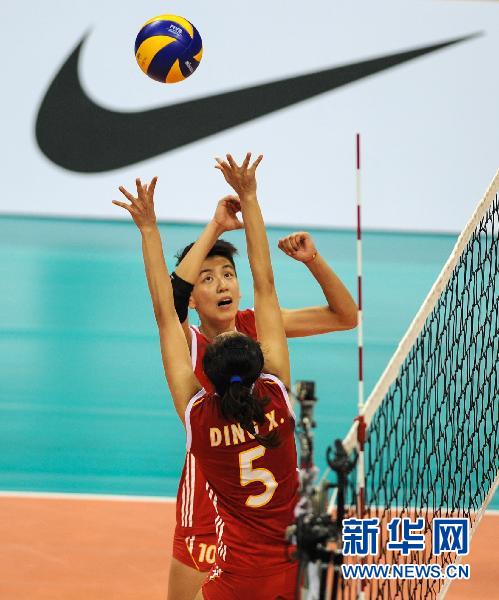 （体育）（9）排球——中国队夺得女排亚洲杯冠军