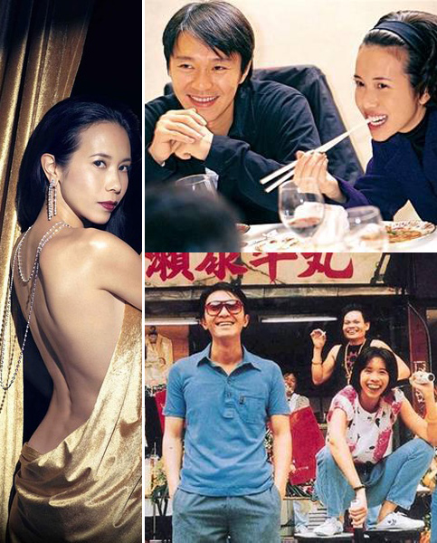 为了星爷她可以大肆扮丑，然而令莫文蔚最引以为傲的就是她那双性感的大长腿了。虽然莫文蔚不算绝顶美女，但气质绝佳，不然怎么会搞定这么难伺候的星爷和万人迷冯德伦呢！