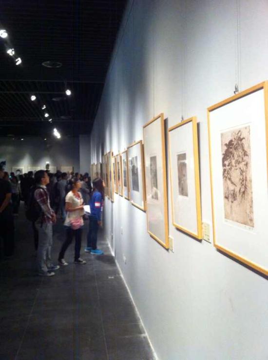 德国艺术大师版画西安展出 市民可免费观看