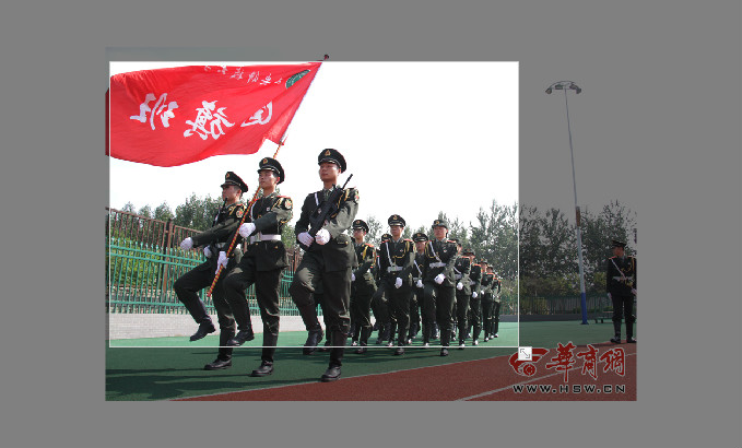 华商网走近高校社团【西科大高新篇】：捍卫国旗庄严