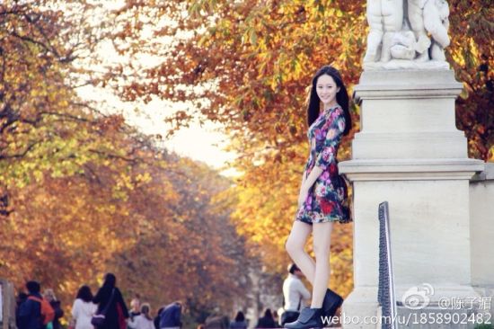 北京语言大学女神学生会主席陈子湄