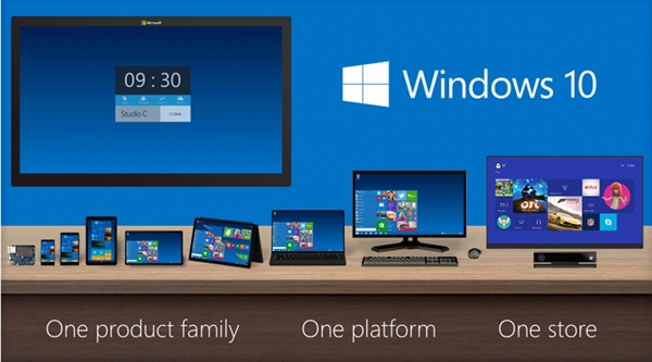 微软发布Win 10：兼顾Win 8和Win 7