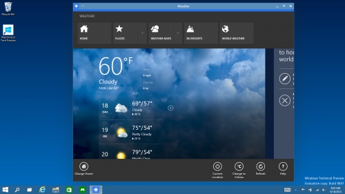 微软发布Win 10：兼顾Win 8和Win 7