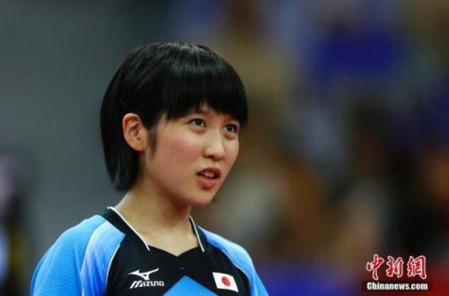 日本00后爆红女乒可爱俘人心 萝莉想要甜赢中国队？