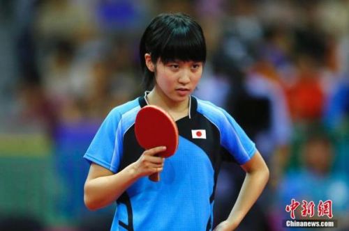 日本00后爆红女乒可爱俘人心 萝莉想要甜赢中国队？