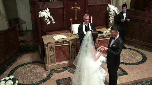 孙红雷结婚现场高清图流出 订制鸽子蛋闪耀奢华
